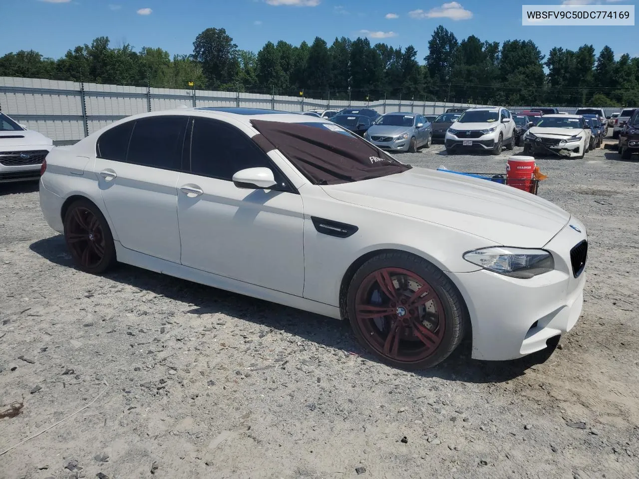 2013 BMW M5 VIN: WBSFV9C50DC774169 Lot: 61274774