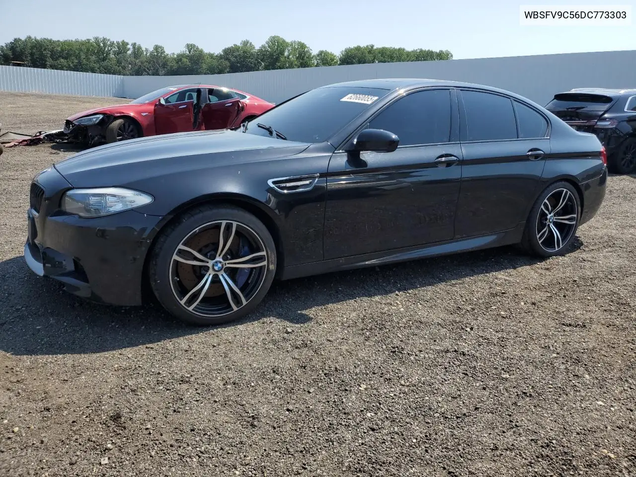 2013 BMW M5 VIN: WBSFV9C56DC773303 Lot: 62660055