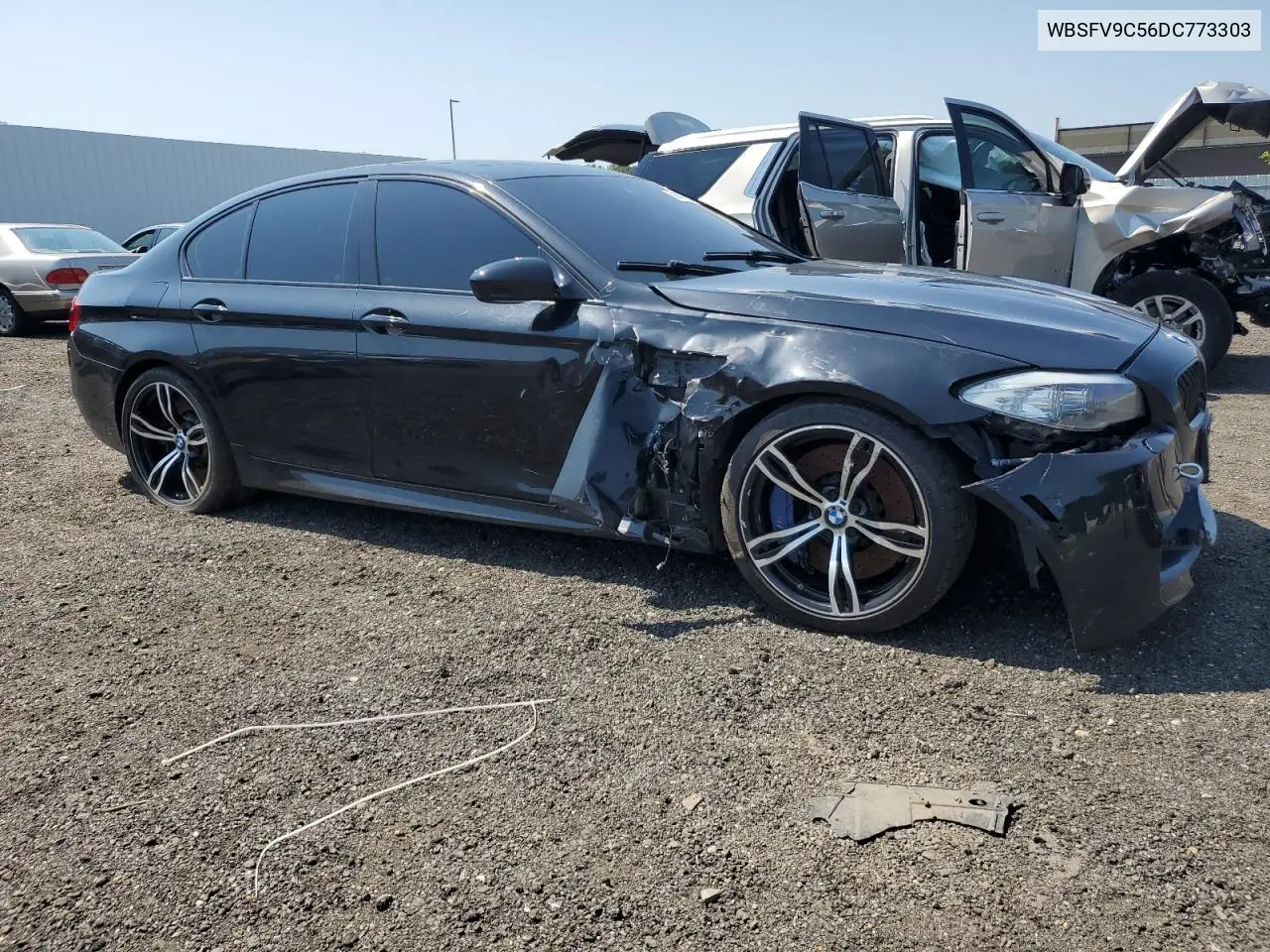 2013 BMW M5 VIN: WBSFV9C56DC773303 Lot: 62660055
