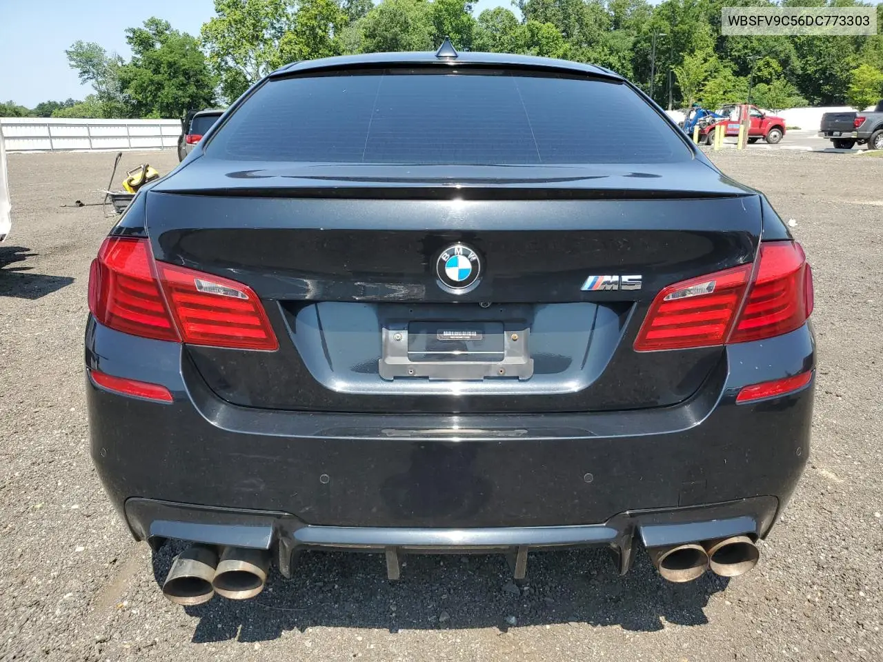 2013 BMW M5 VIN: WBSFV9C56DC773303 Lot: 62660055