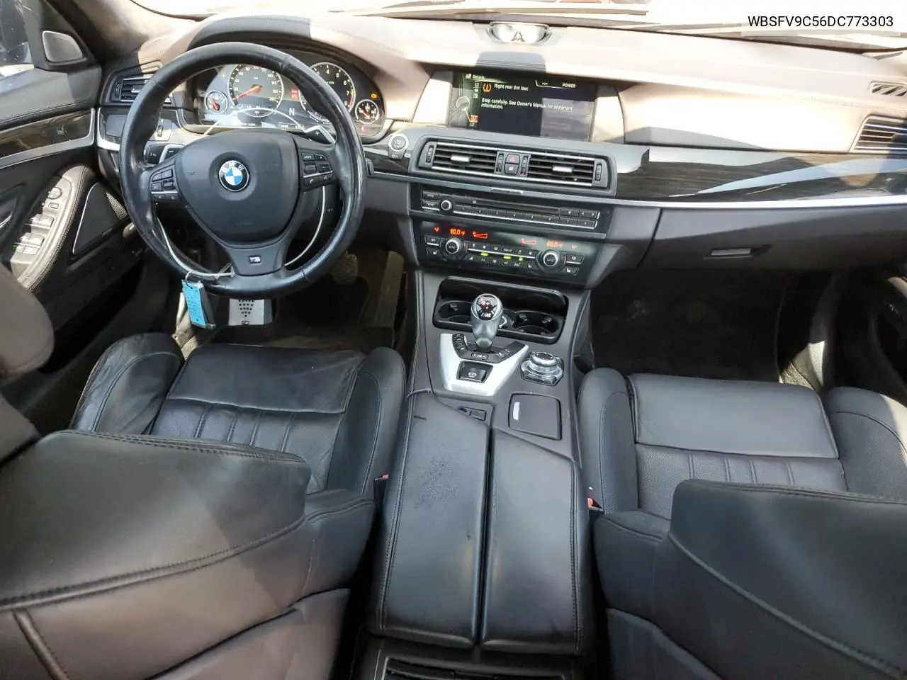 2013 BMW M5 VIN: WBSFV9C56DC773303 Lot: 62660055