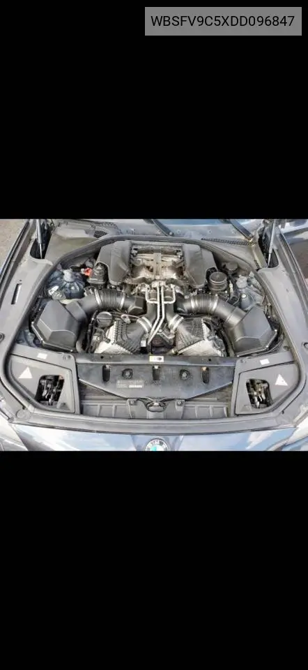 2013 BMW M5 VIN: WBSFV9C5XDD096847 Lot: 63317275