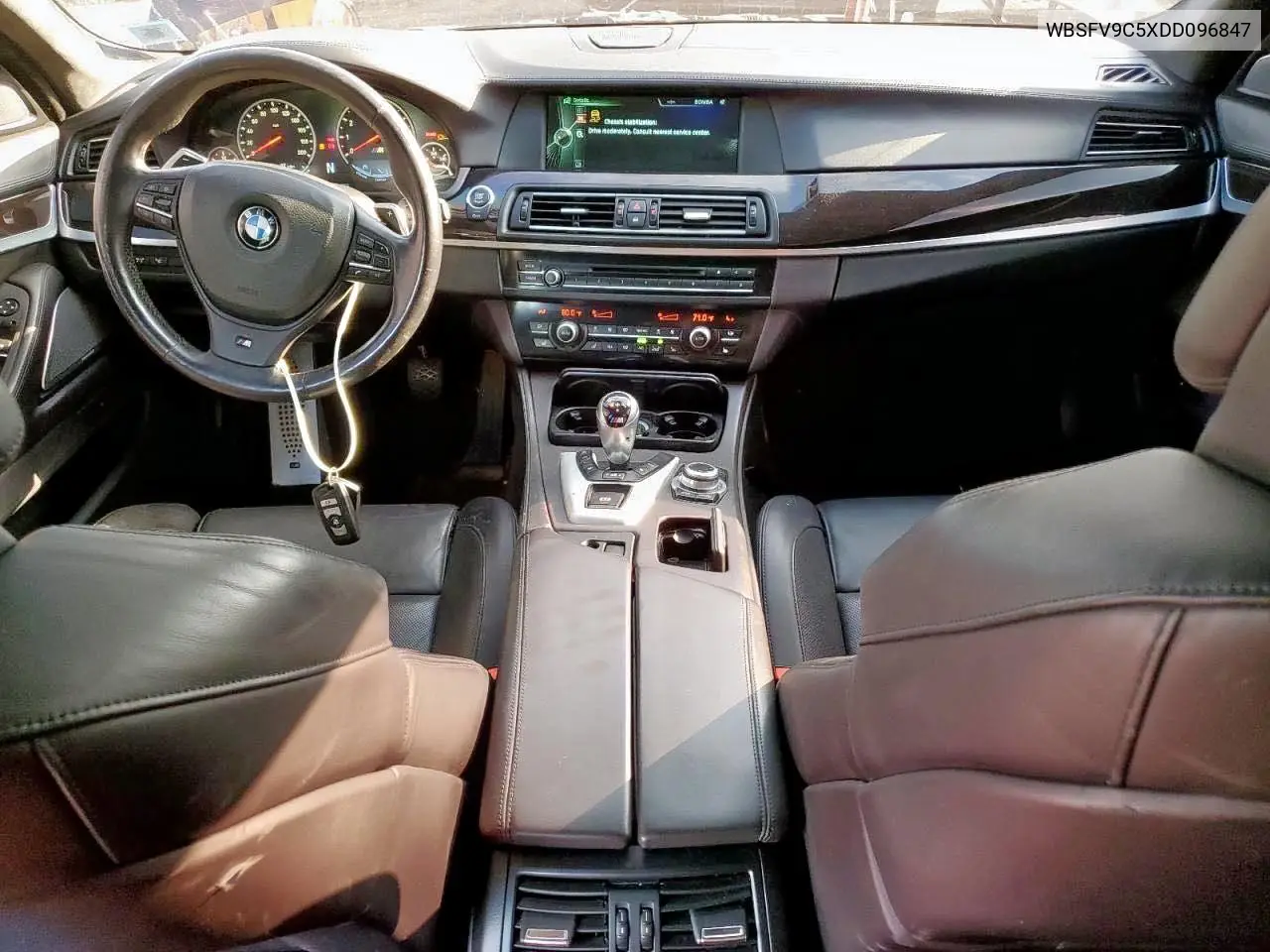 2013 BMW M5 VIN: WBSFV9C5XDD096847 Lot: 63317275