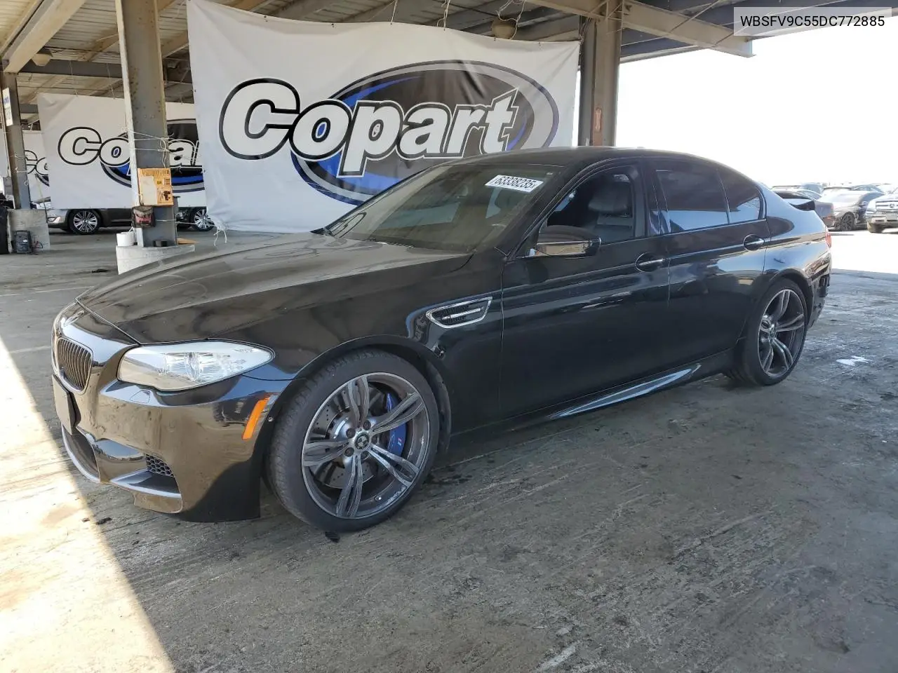 2013 BMW M5 VIN: WBSFV9C55DC772885 Lot: 63338235