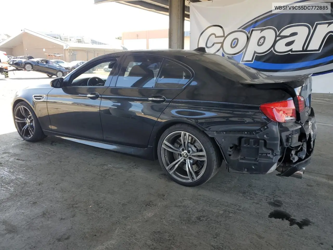 2013 BMW M5 VIN: WBSFV9C55DC772885 Lot: 63338235