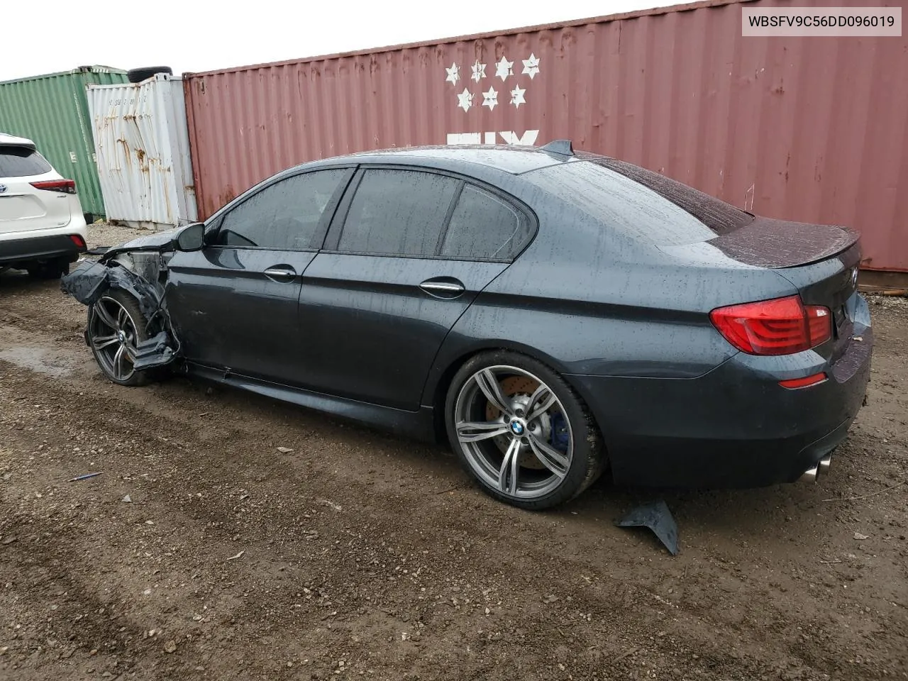 2013 BMW M5 VIN: WBSFV9C56DD096019 Lot: 80676664