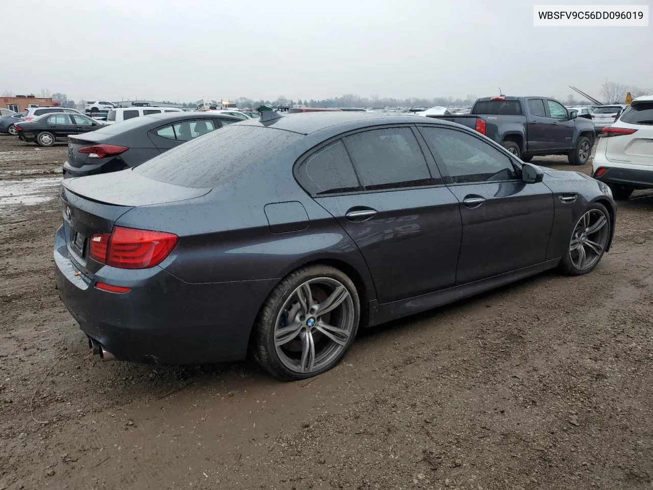 2013 BMW M5 VIN: WBSFV9C56DD096019 Lot: 80676664