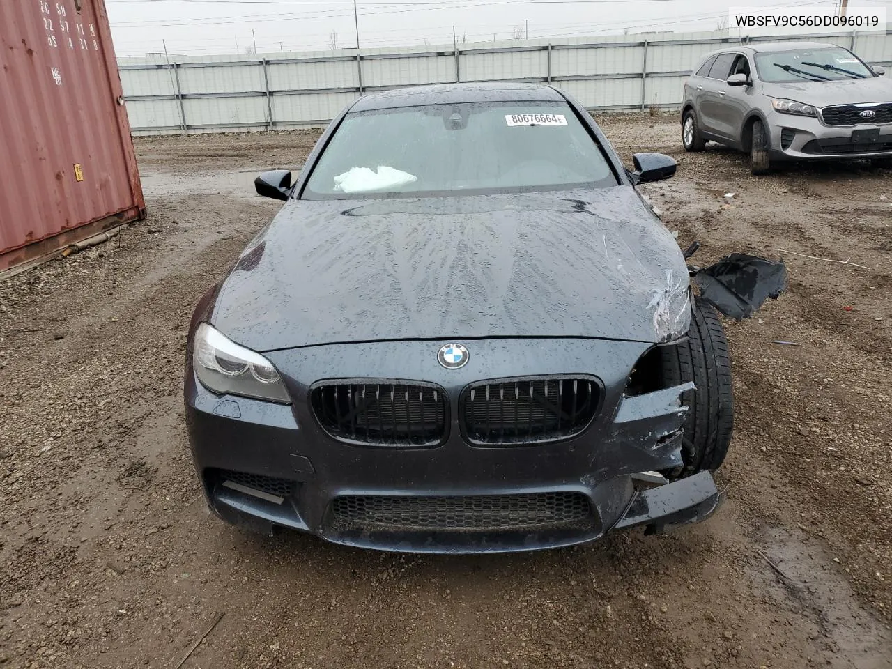 2013 BMW M5 VIN: WBSFV9C56DD096019 Lot: 80676664