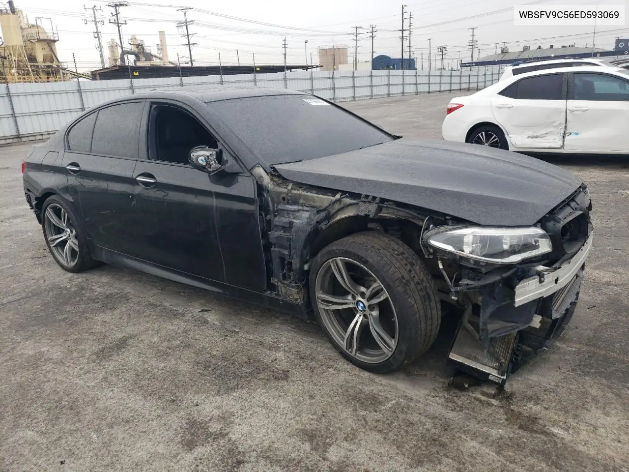 2014 BMW M5 VIN: WBSFV9C56ED593069 Lot: 47109385