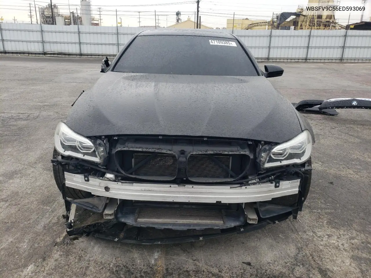 2014 BMW M5 VIN: WBSFV9C56ED593069 Lot: 47109385