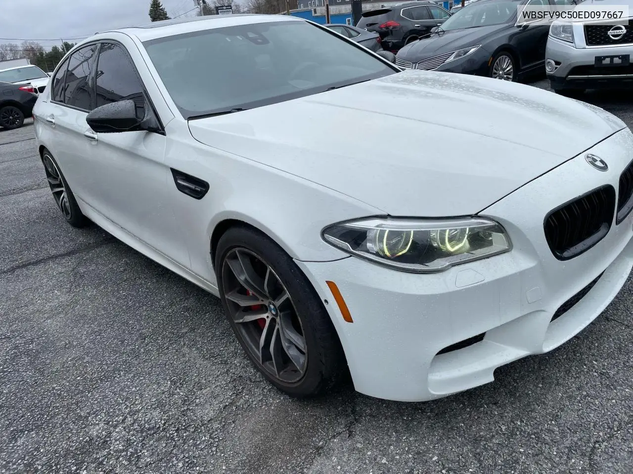 2014 BMW M5 VIN: WBSFV9C50ED097667 Lot: 55102255
