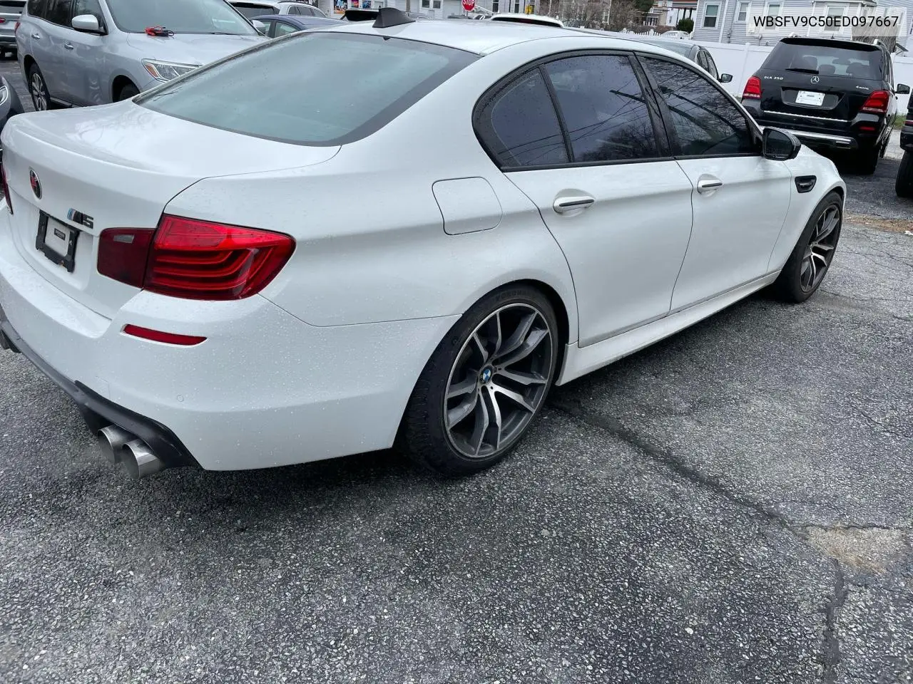 2014 BMW M5 VIN: WBSFV9C50ED097667 Lot: 55102255