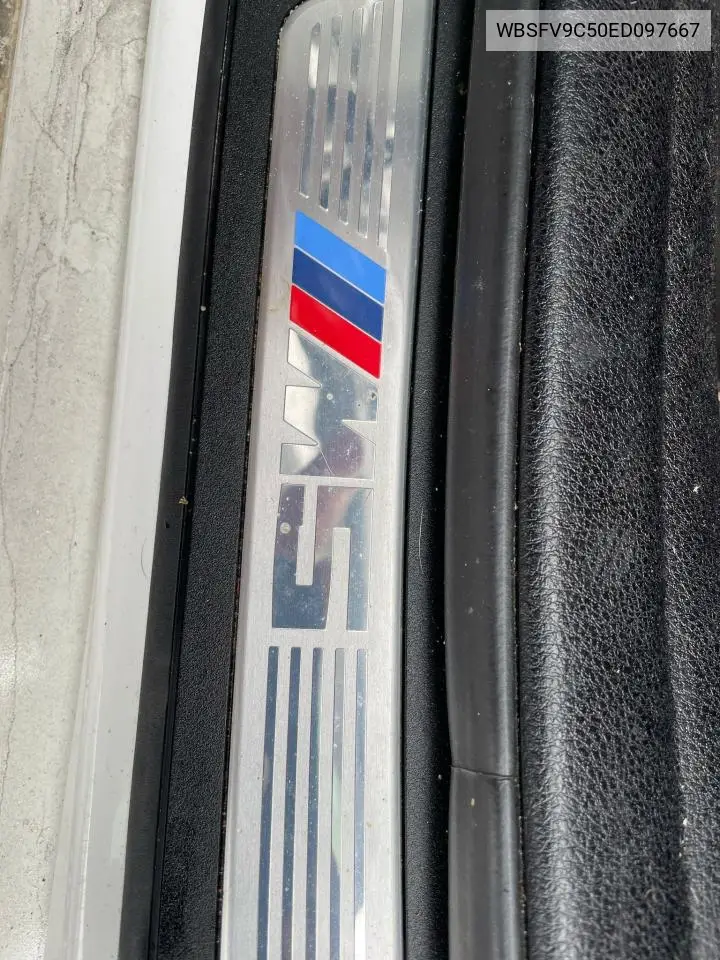 2014 BMW M5 VIN: WBSFV9C50ED097667 Lot: 55102255