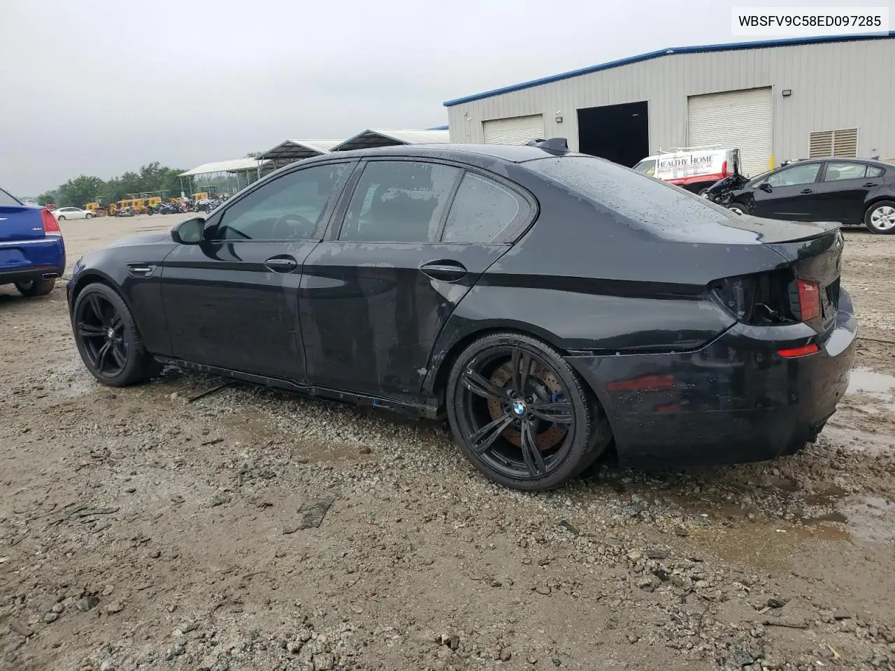 2014 BMW M5 VIN: WBSFV9C58ED097285 Lot: 55835345