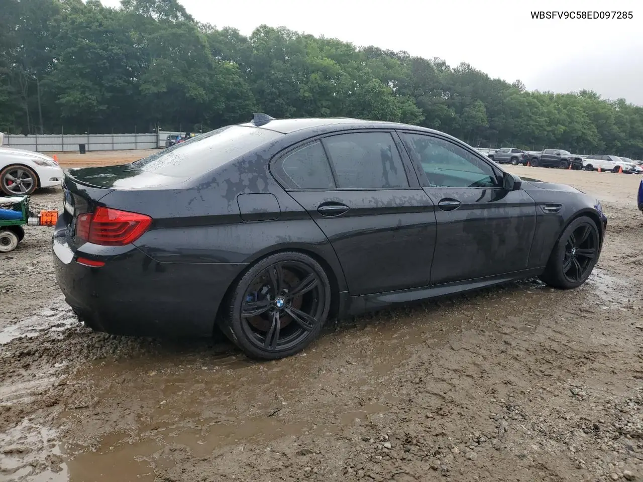 2014 BMW M5 VIN: WBSFV9C58ED097285 Lot: 55835345