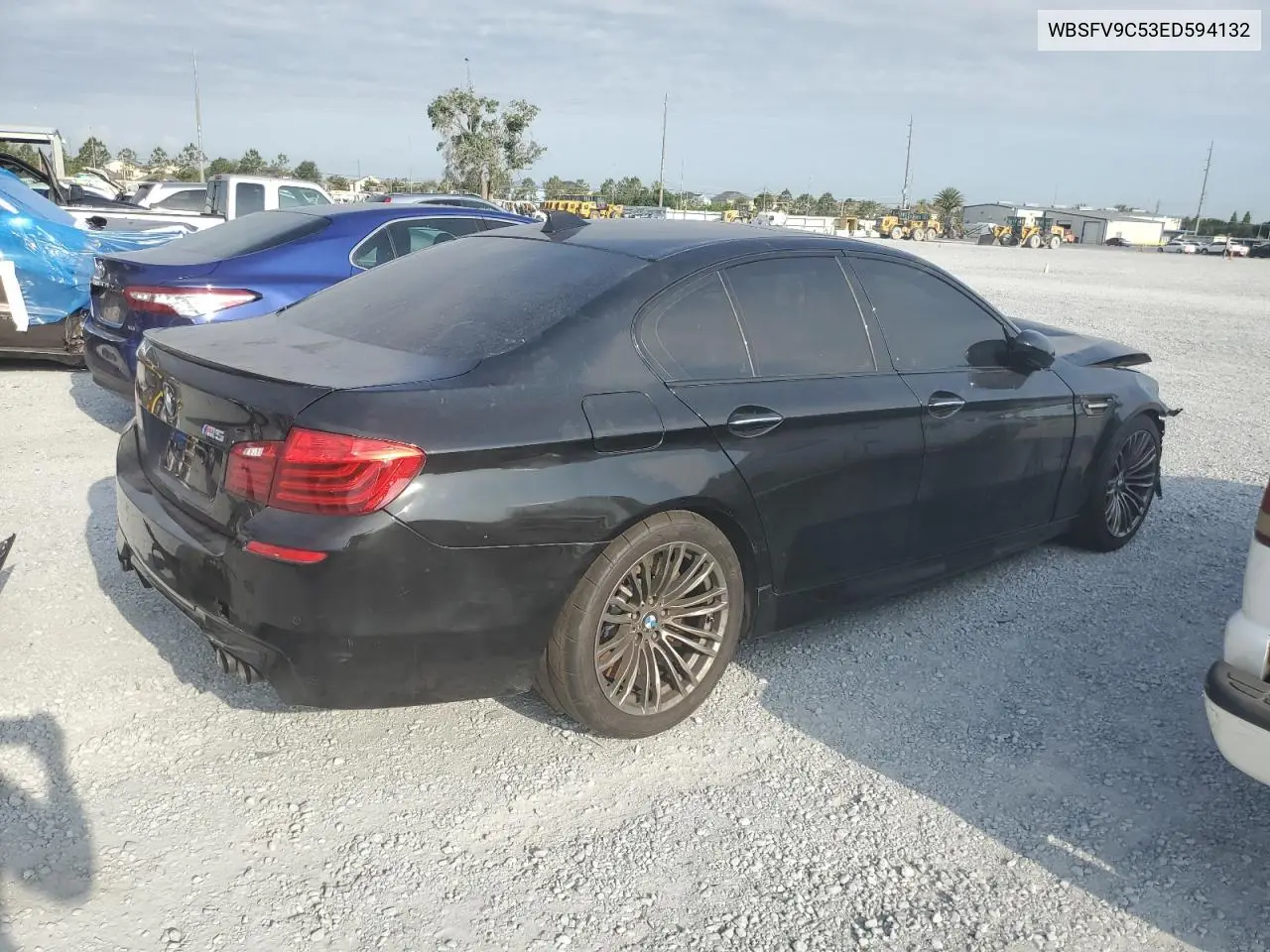 2014 BMW M5 VIN: WBSFV9C53ED594132 Lot: 56479355
