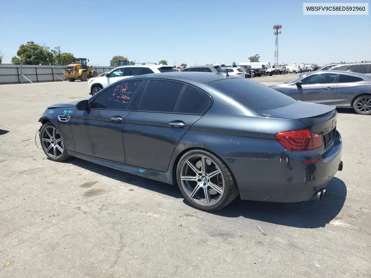 2014 BMW M5 VIN: WBSFV9C58ED592960 Lot: 63113575