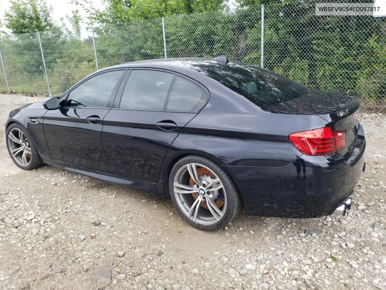 2014 BMW M5 VIN: WBSFV9C54ED097817 Lot: 63457005