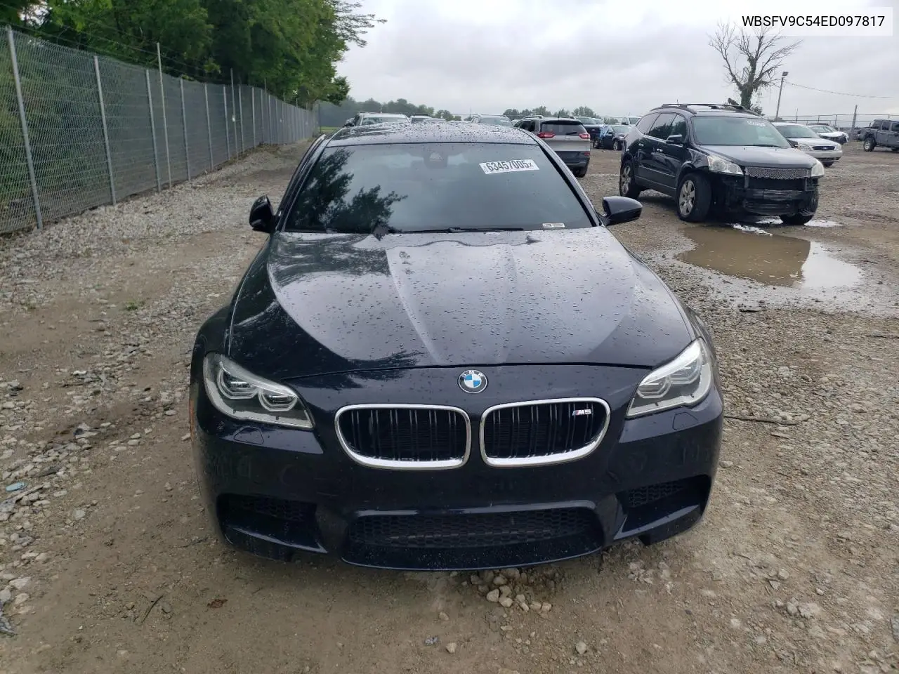 2014 BMW M5 VIN: WBSFV9C54ED097817 Lot: 63457005