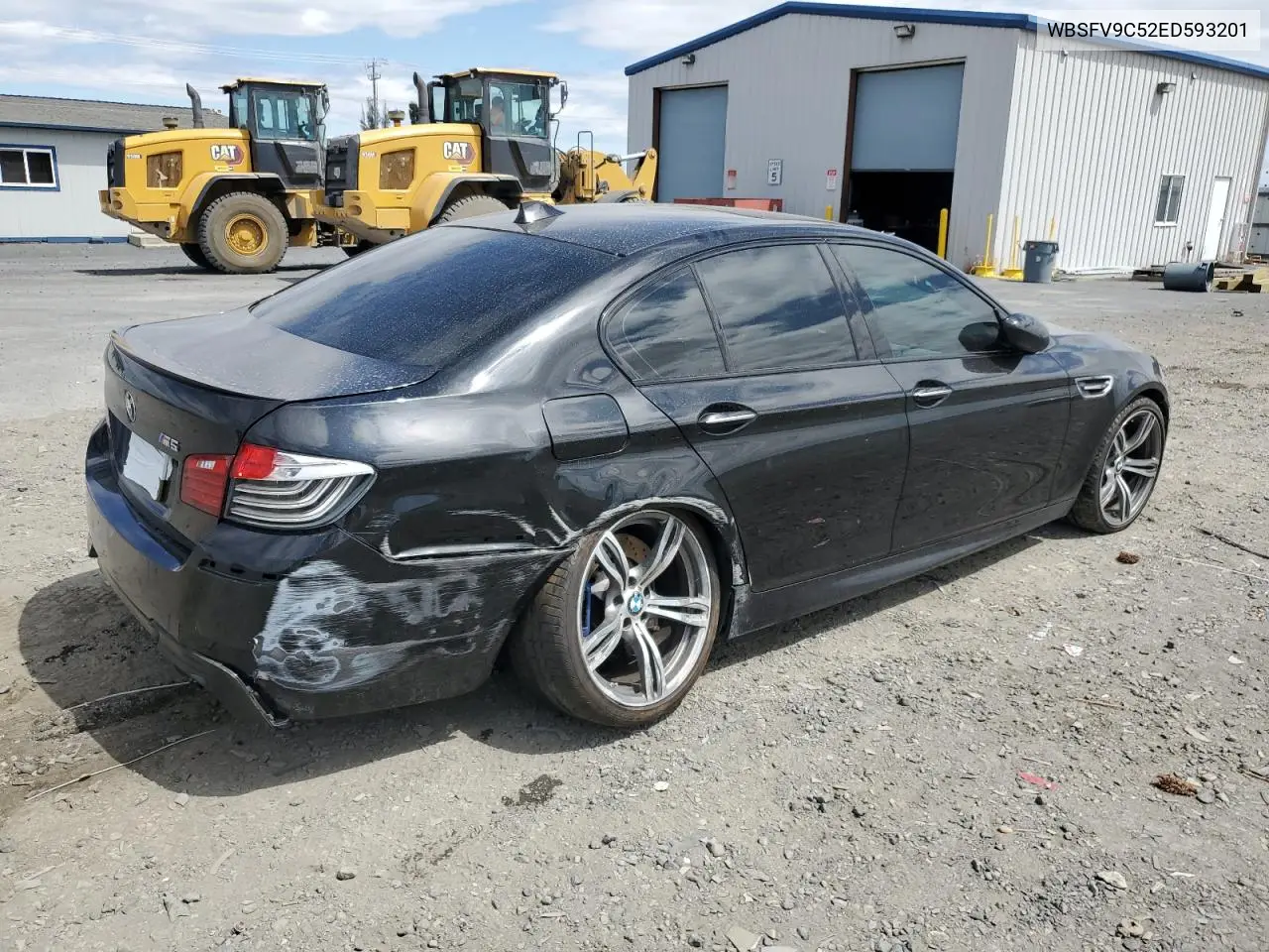 2014 BMW M5 VIN: WBSFV9C52ED593201 Lot: 64510525