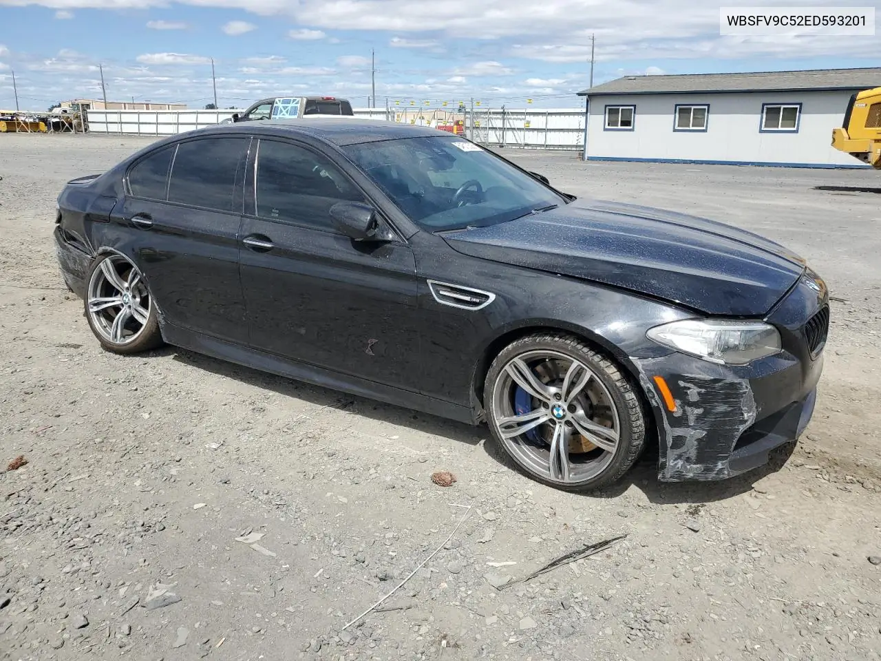 2014 BMW M5 VIN: WBSFV9C52ED593201 Lot: 64510525