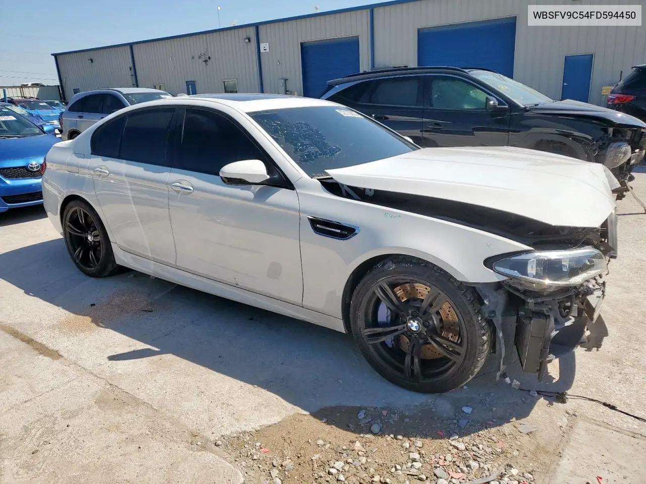 2015 BMW M5 VIN: WBSFV9C54FD594450 Lot: 52173915