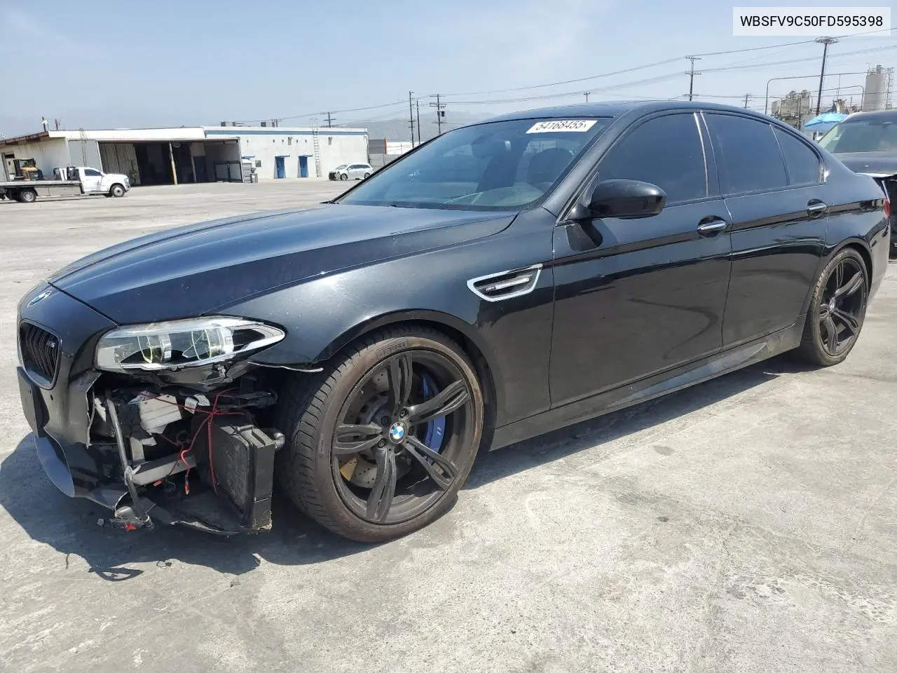 2015 BMW M5 VIN: WBSFV9C50FD595398 Lot: 54168455