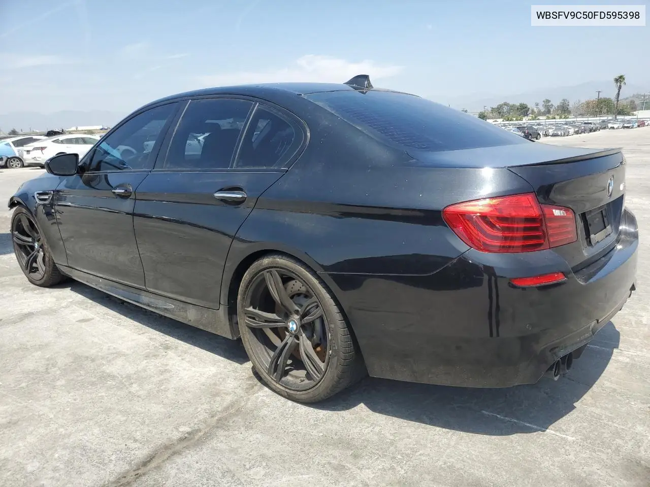 2015 BMW M5 VIN: WBSFV9C50FD595398 Lot: 54168455