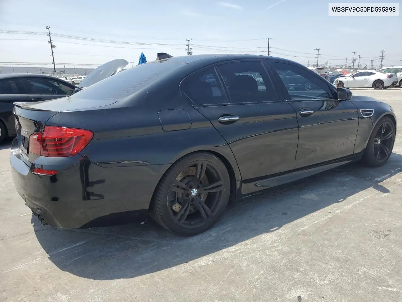 2015 BMW M5 VIN: WBSFV9C50FD595398 Lot: 54168455