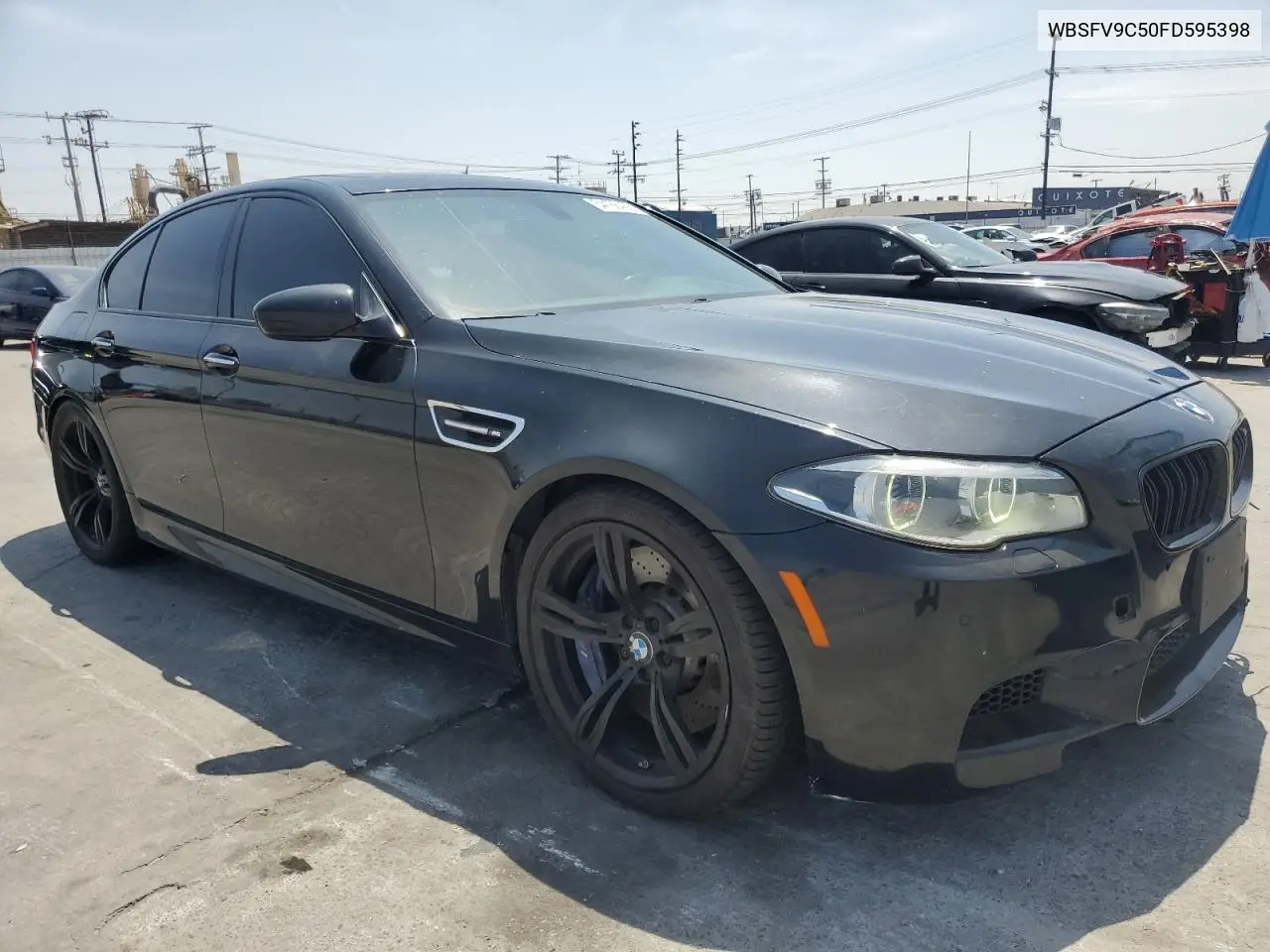2015 BMW M5 VIN: WBSFV9C50FD595398 Lot: 54168455