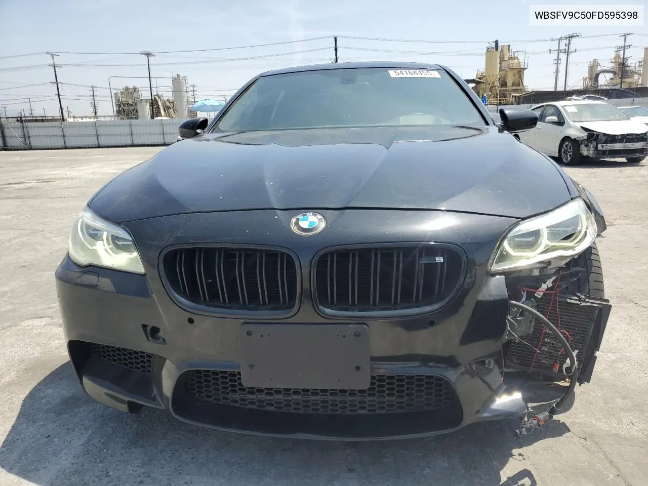 2015 BMW M5 VIN: WBSFV9C50FD595398 Lot: 54168455