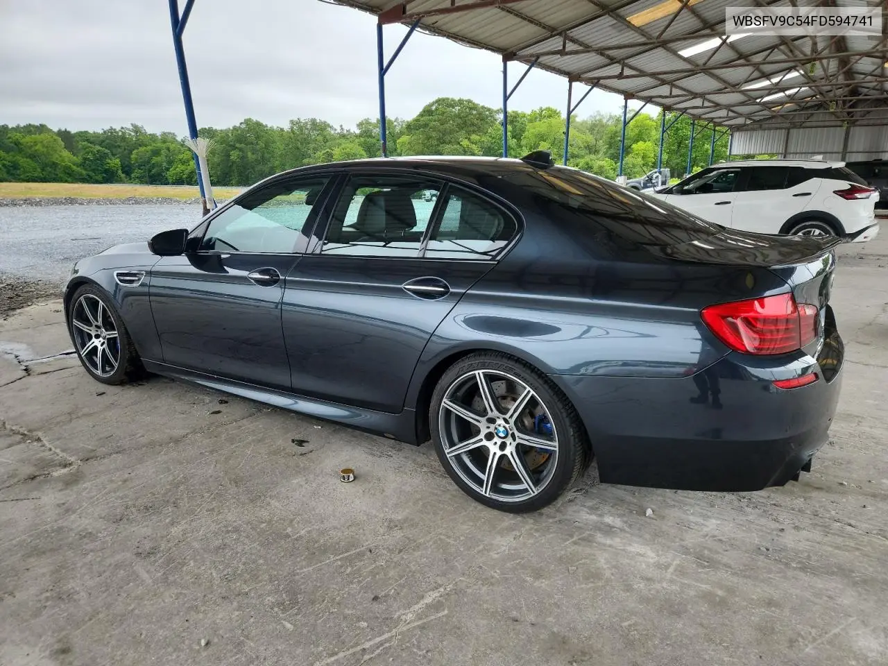 2015 BMW M5 VIN: WBSFV9C54FD594741 Lot: 58380915
