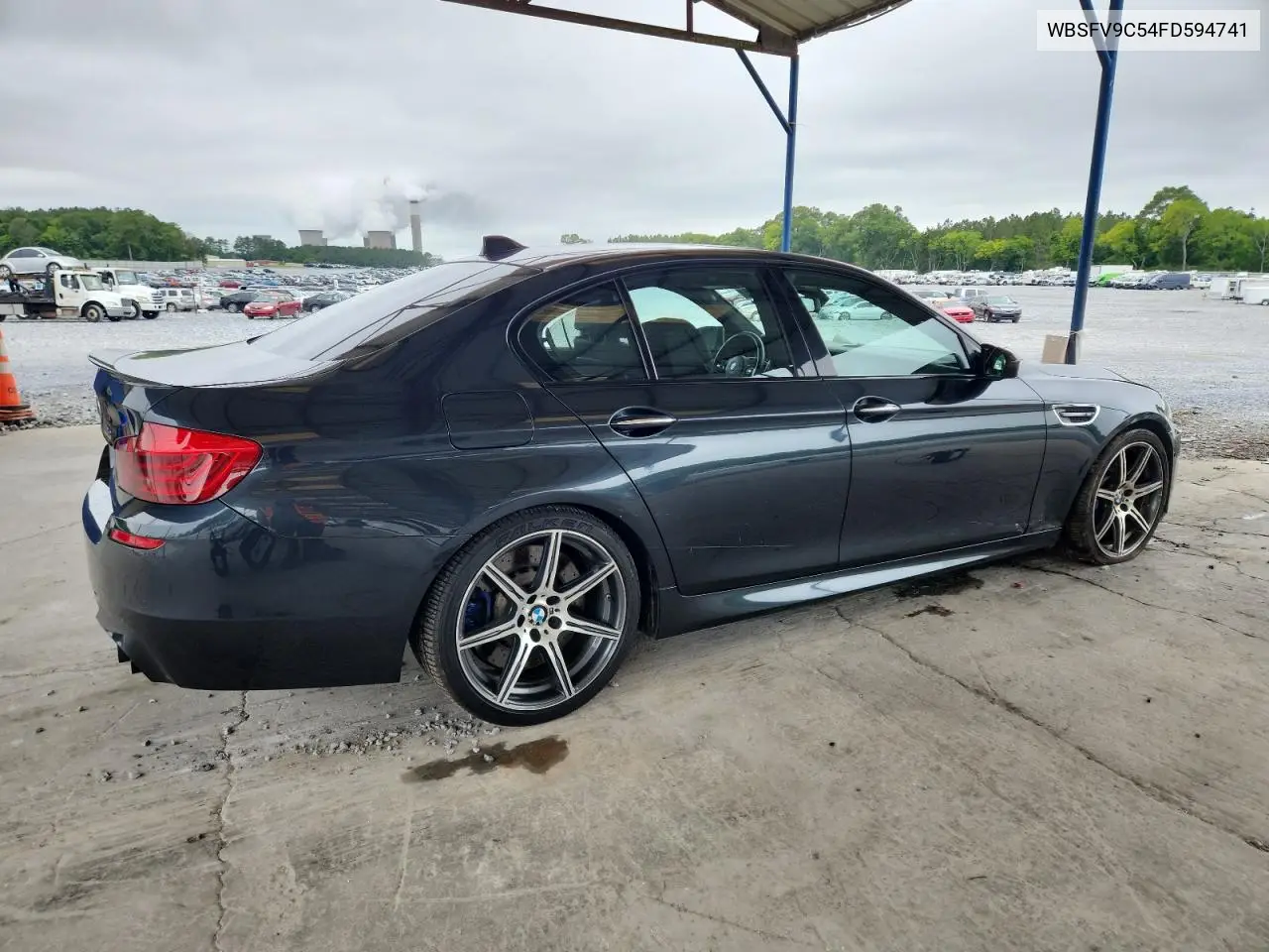 2015 BMW M5 VIN: WBSFV9C54FD594741 Lot: 58380915