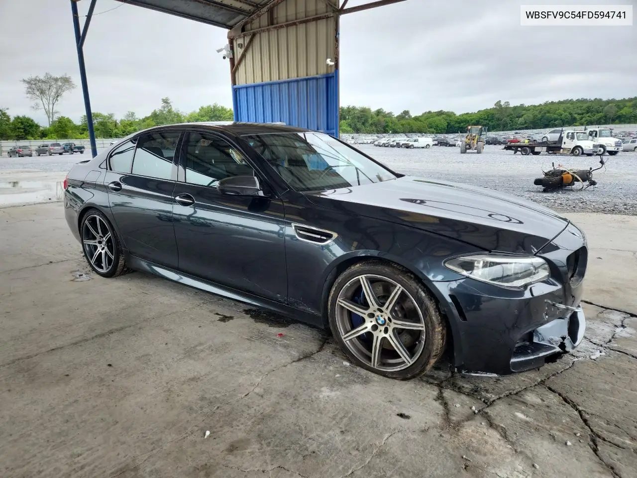 2015 BMW M5 VIN: WBSFV9C54FD594741 Lot: 58380915