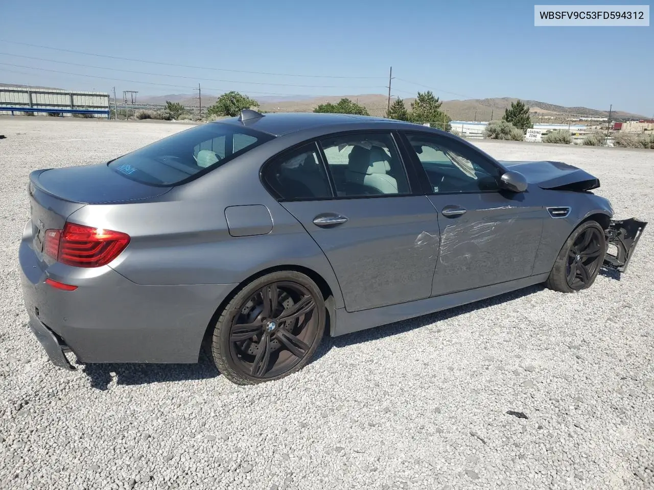 2015 BMW M5 VIN: WBSFV9C53FD594312 Lot: 60860635