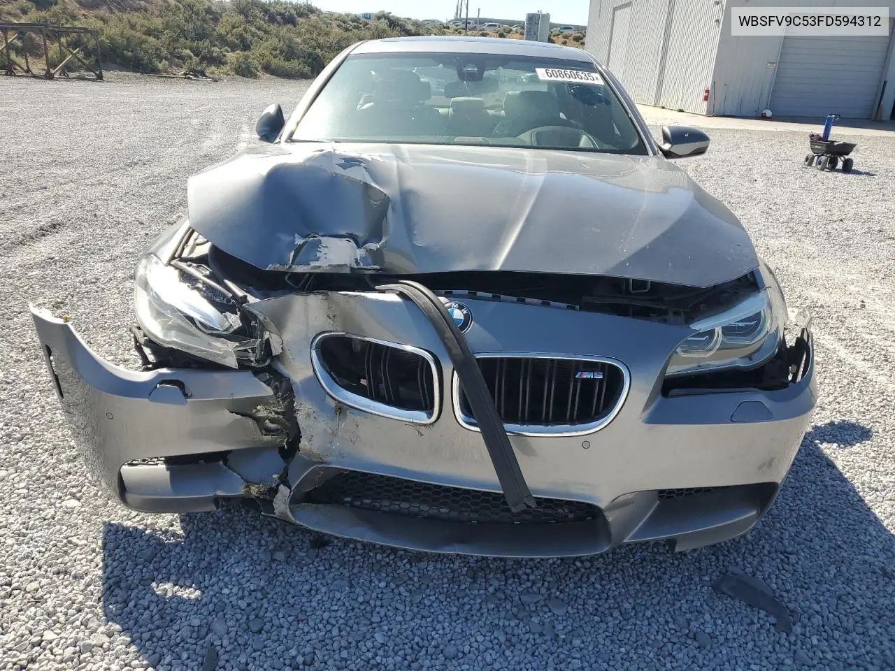 2015 BMW M5 VIN: WBSFV9C53FD594312 Lot: 60860635