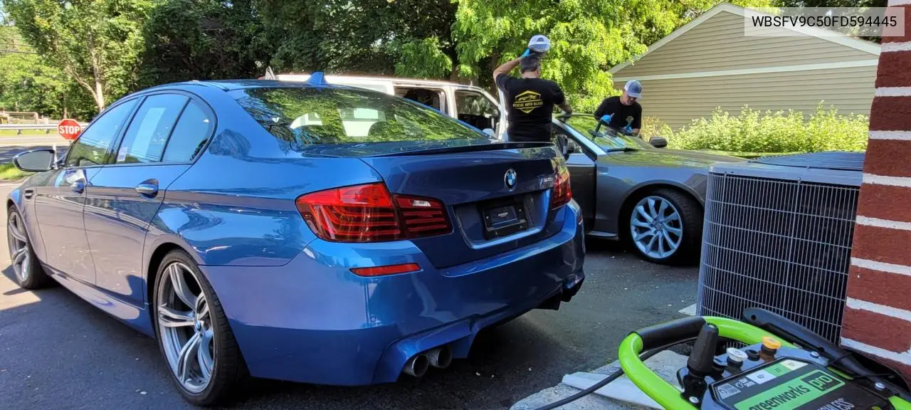 2015 BMW M5 VIN: WBSFV9C50FD594445 Lot: 62660695