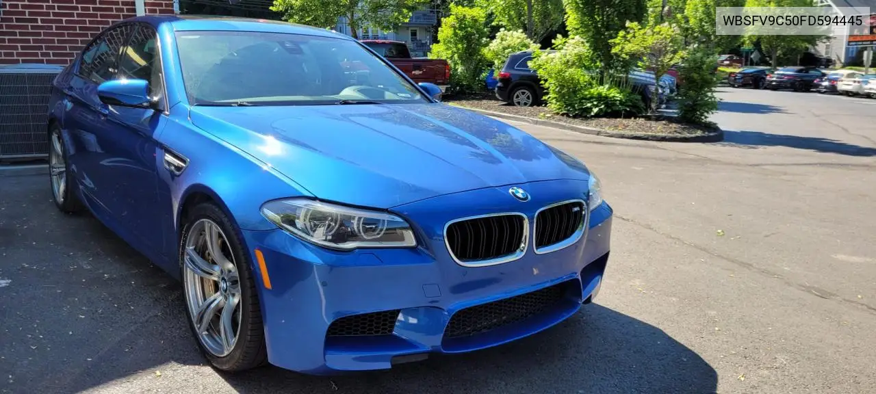 2015 BMW M5 VIN: WBSFV9C50FD594445 Lot: 62660695