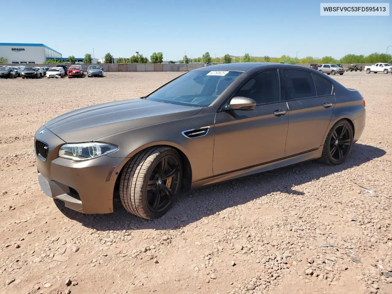 2015 BMW M5 VIN: WBSFV9C53FD595413 Lot: 62760625
