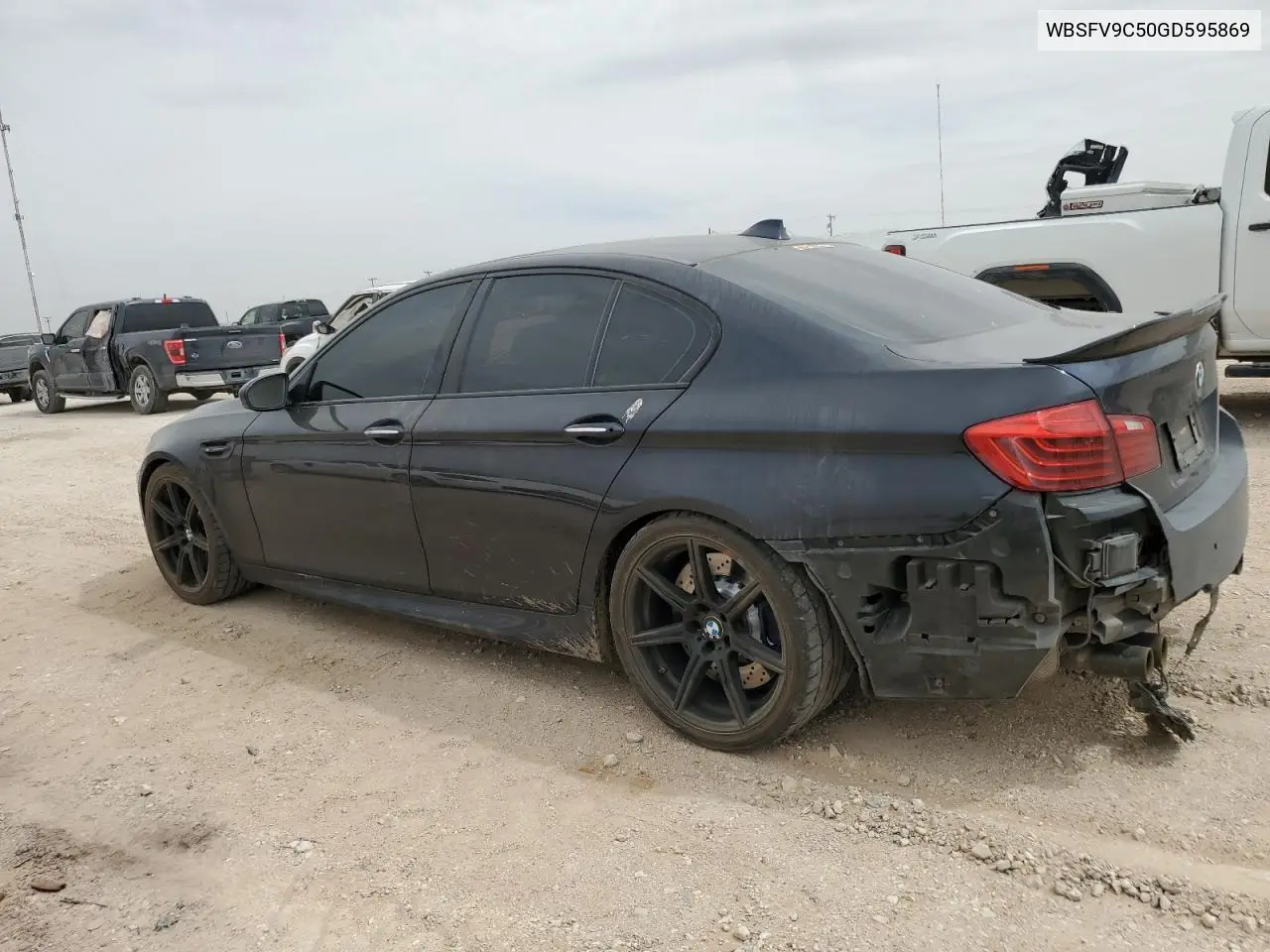 2016 BMW M5 VIN: WBSFV9C50GD595869 Lot: 51338145