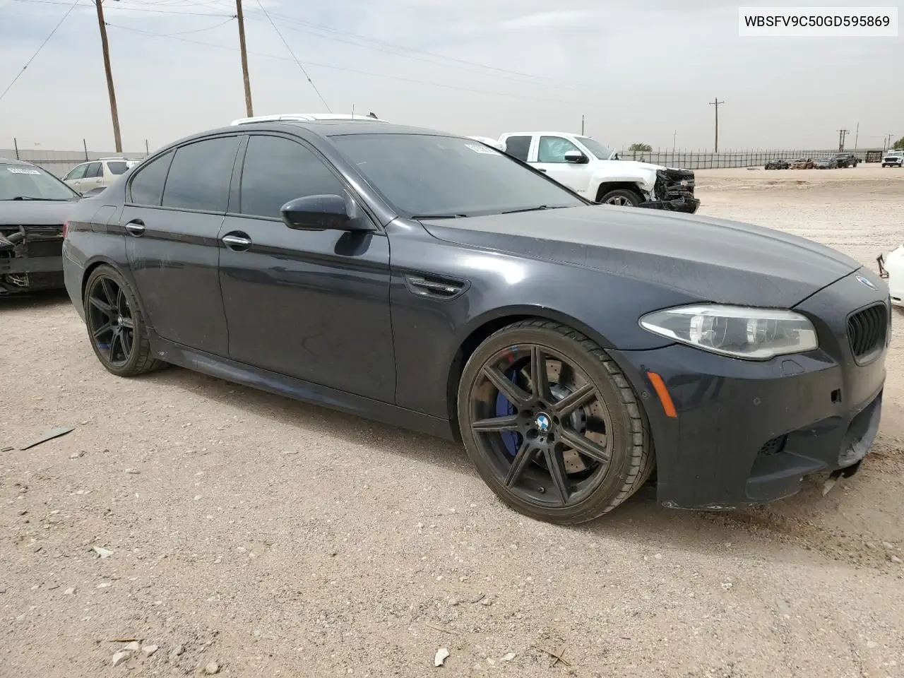 2016 BMW M5 VIN: WBSFV9C50GD595869 Lot: 51338145