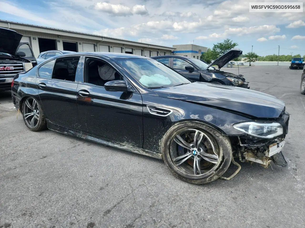 2016 BMW M5 VIN: WBSFV9C59GD595658 Lot: 62724395