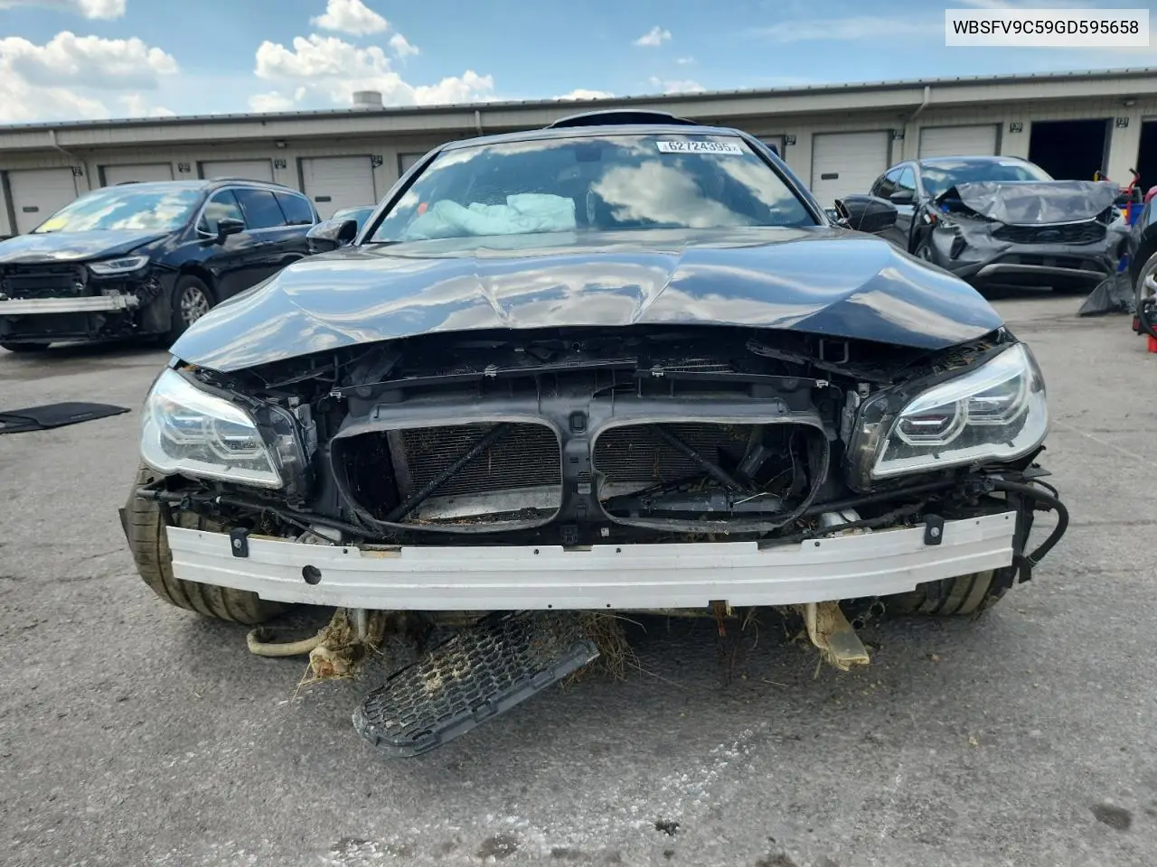 2016 BMW M5 VIN: WBSFV9C59GD595658 Lot: 62724395
