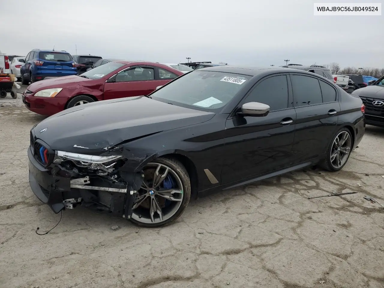 2018 BMW M550Xi VIN: WBAJB9C56JB049524 Lot: 43511805