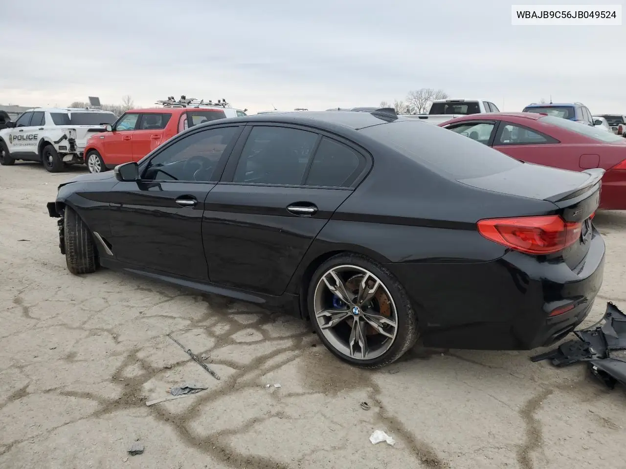 2018 BMW M550Xi VIN: WBAJB9C56JB049524 Lot: 43511805