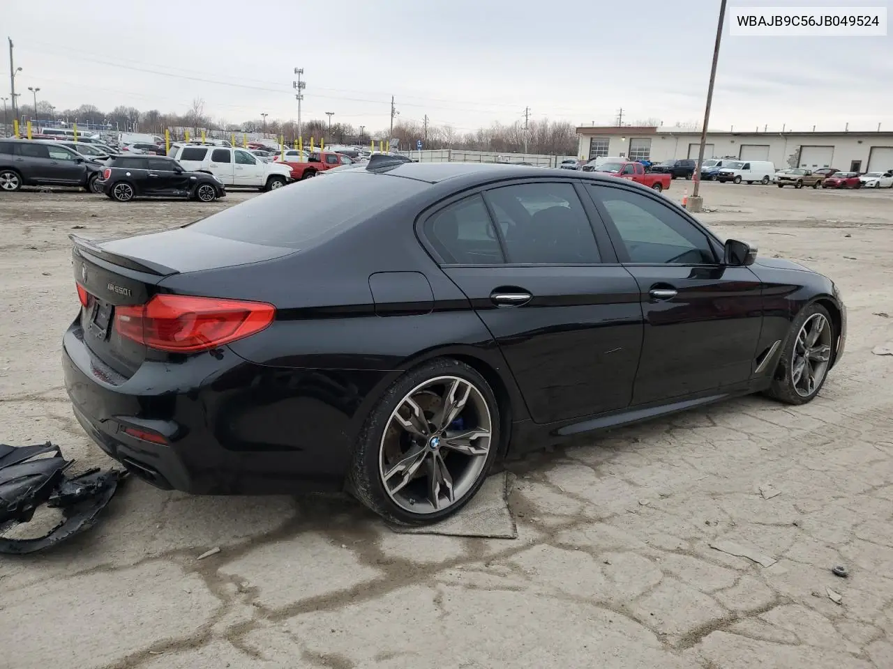 2018 BMW M550Xi VIN: WBAJB9C56JB049524 Lot: 43511805