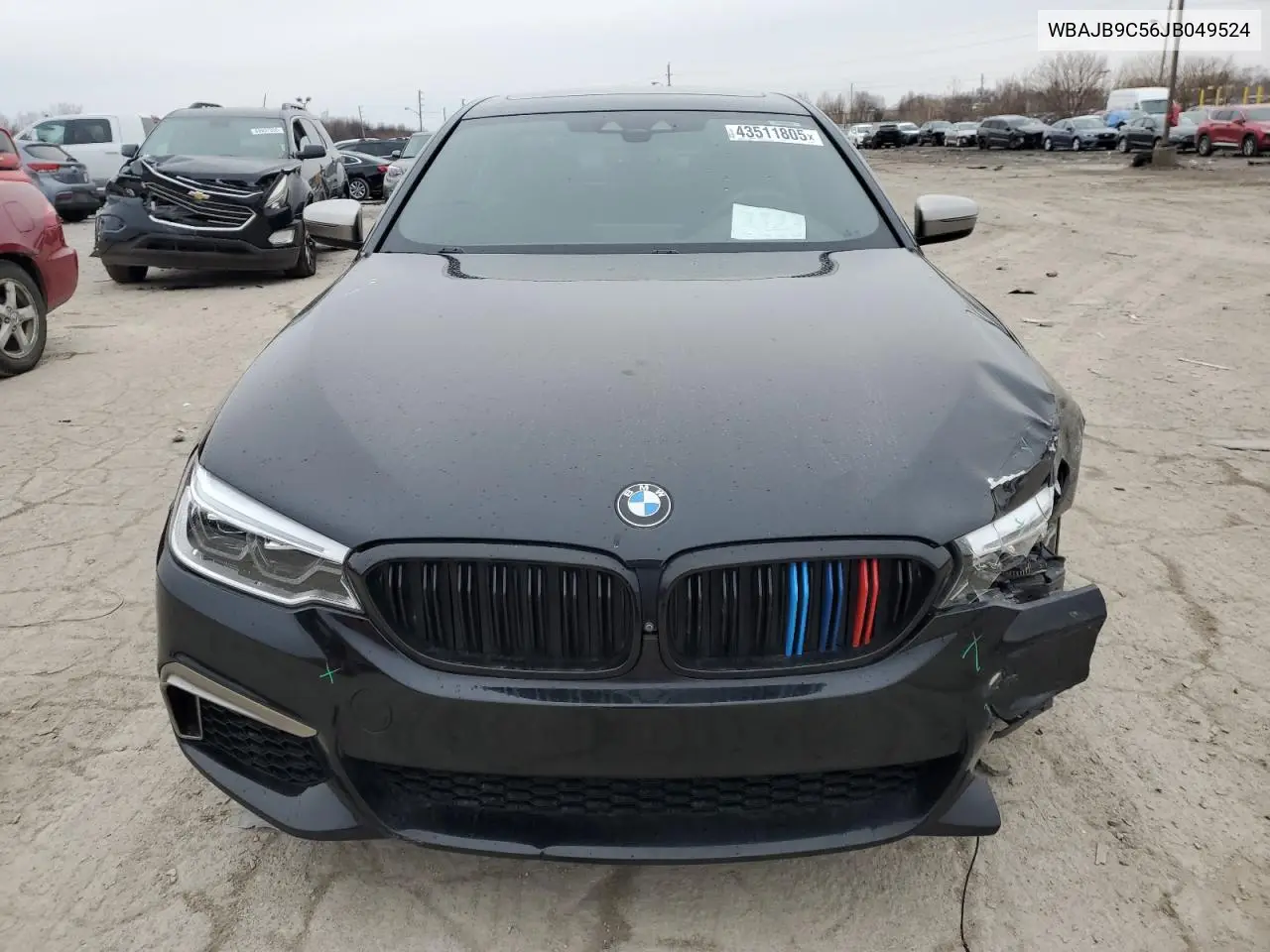 2018 BMW M550Xi VIN: WBAJB9C56JB049524 Lot: 43511805