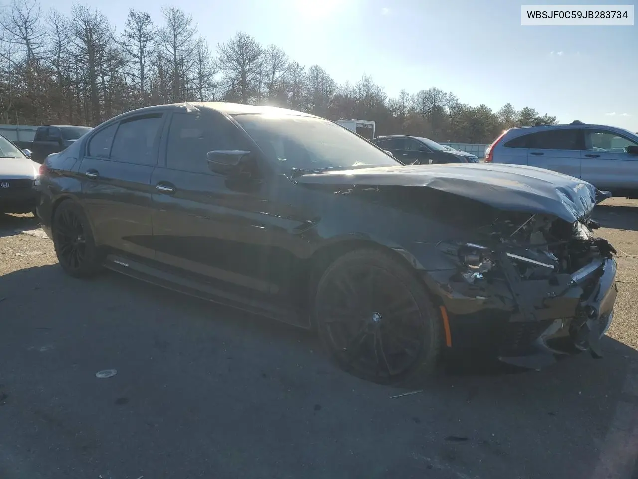 2018 BMW M5 VIN: WBSJF0C59JB283734 Lot: 44834585