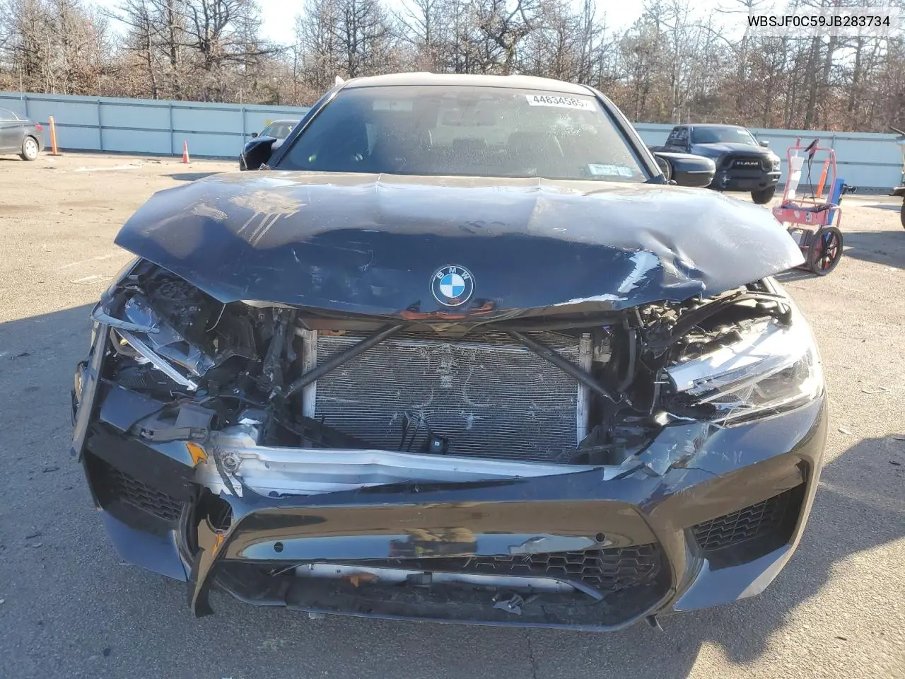 2018 BMW M5 VIN: WBSJF0C59JB283734 Lot: 44834585