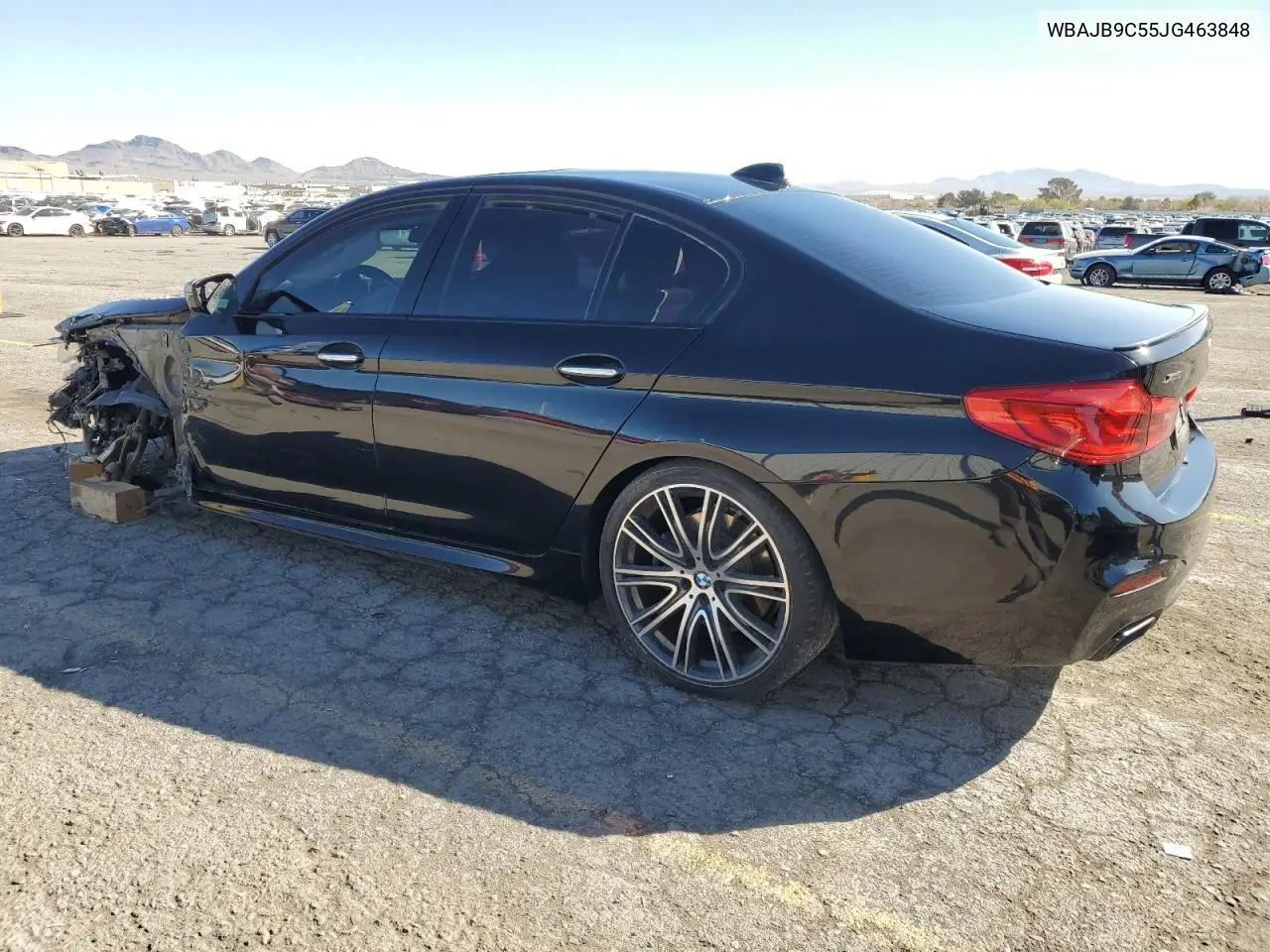 2018 BMW M550Xi VIN: WBAJB9C55JG463848 Lot: 48485765